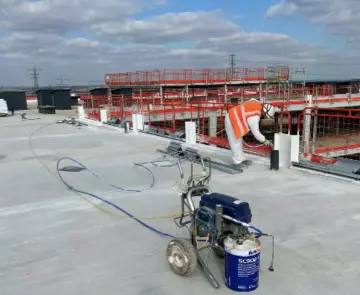 Intumescent Spraying